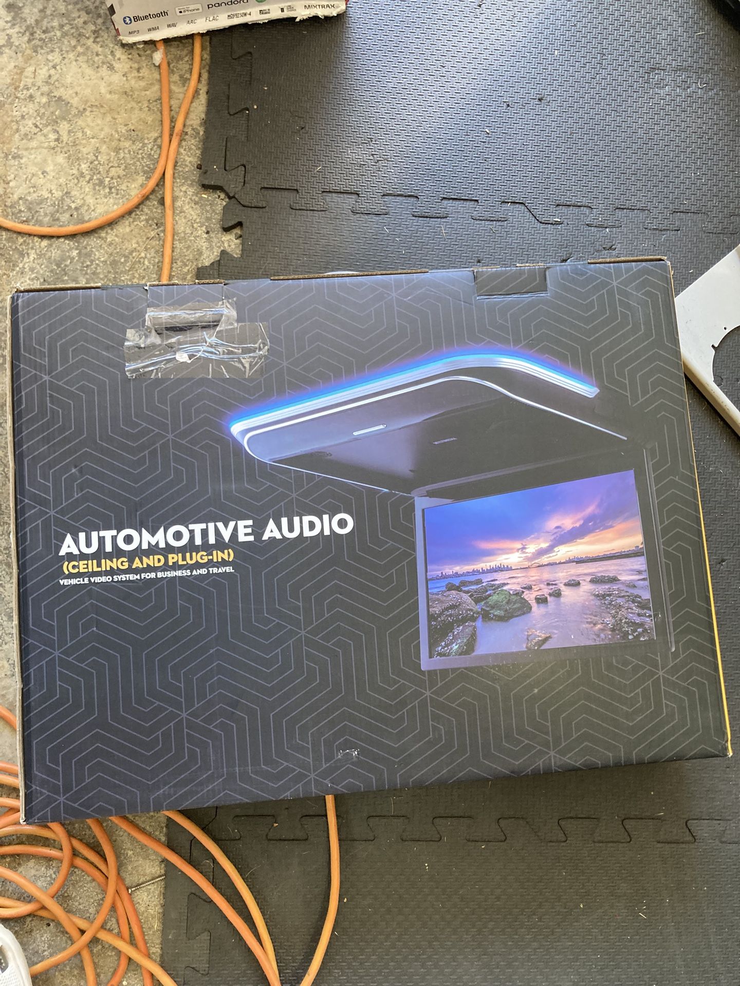 New 19.5” Flip Down Monitor For Cars