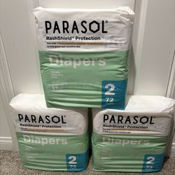Parasol size 2 diapers
