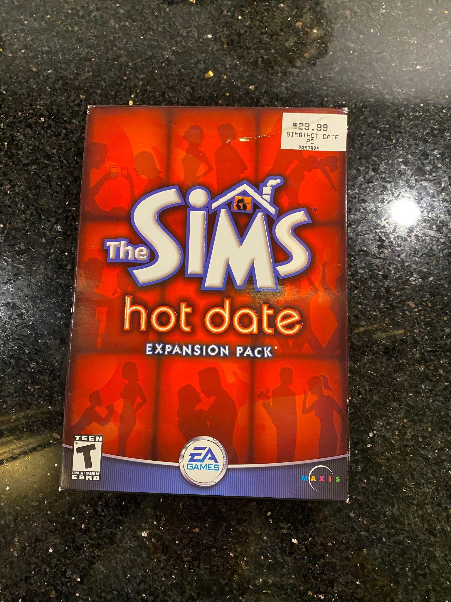 The SiMS Hot Date Expansion Pack The People Simulator PC Game