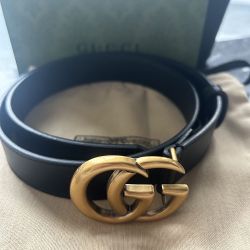 Gold Snap Black Belt 