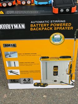 Powered Backpack Sprayer