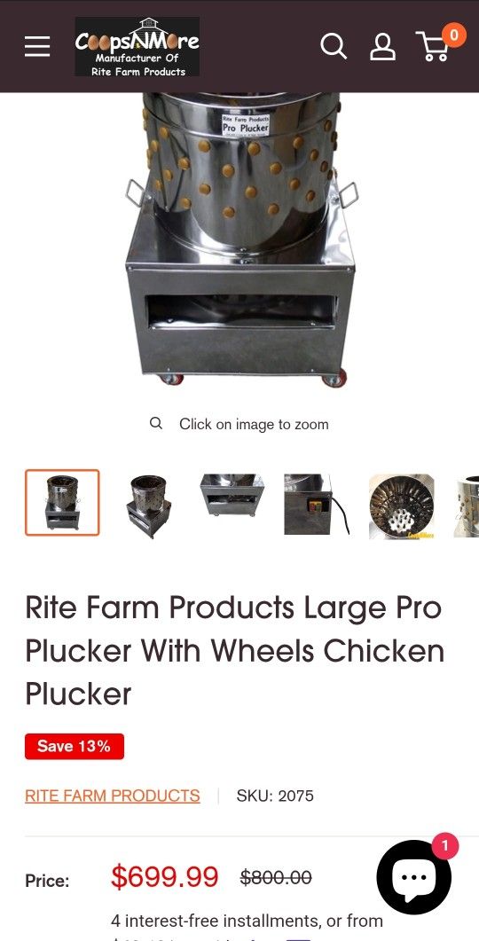 Used Chicken Plucker For Sale