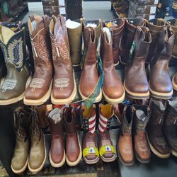 Botas De Piel De México Cómodas 