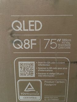Samsung - 75” Class Q8F Series QLED 4K UHD SamsungVision AI Smart Tizen TV