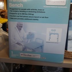Brand New Transfer Bench $45