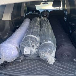 ITEM NAME. COTTON SPANDEX COLOR BLACK  QTY 85.4 YDS