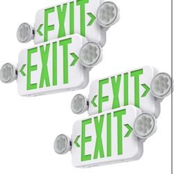 SASELUX Emergency Exit Light Combo