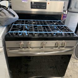 Frigidaire Gallery 30” Gas Stove In Stainless Steel Used