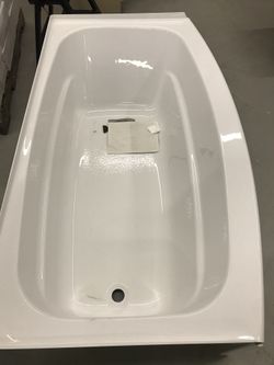 American standard 60”x30” tub and shower door kit