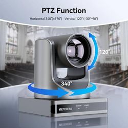 PTZ Conferencing Camera with Remote - New