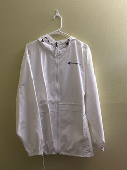 White Champion Wind Breaker Size XL