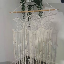 Moon Macrame Tapestry