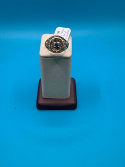 14k Nugget Birthstone Ring