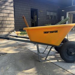 True Temper Heavy-Duty Wheelbarrow – Like New – $125