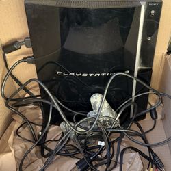 PlayStation 3 Backwards Compatible, Cords And Controller Included 
