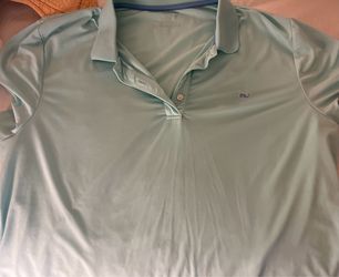 Vineyard vines women’s polo XL-mint green