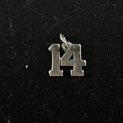 James Avery “14” Charm