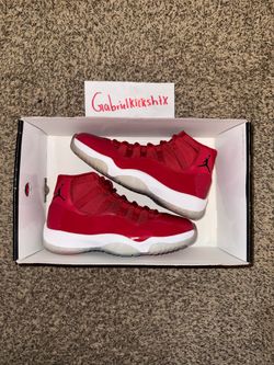 Jordan 11 win like 96 Size 8.5