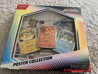 Brand New Unopened Pokemon Prismatic Evolution Poster Collection