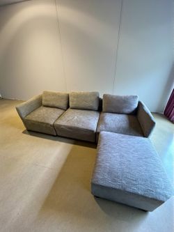 🛋  Grey Modular Sectional 🚚 DELIVERY AVAILABLE