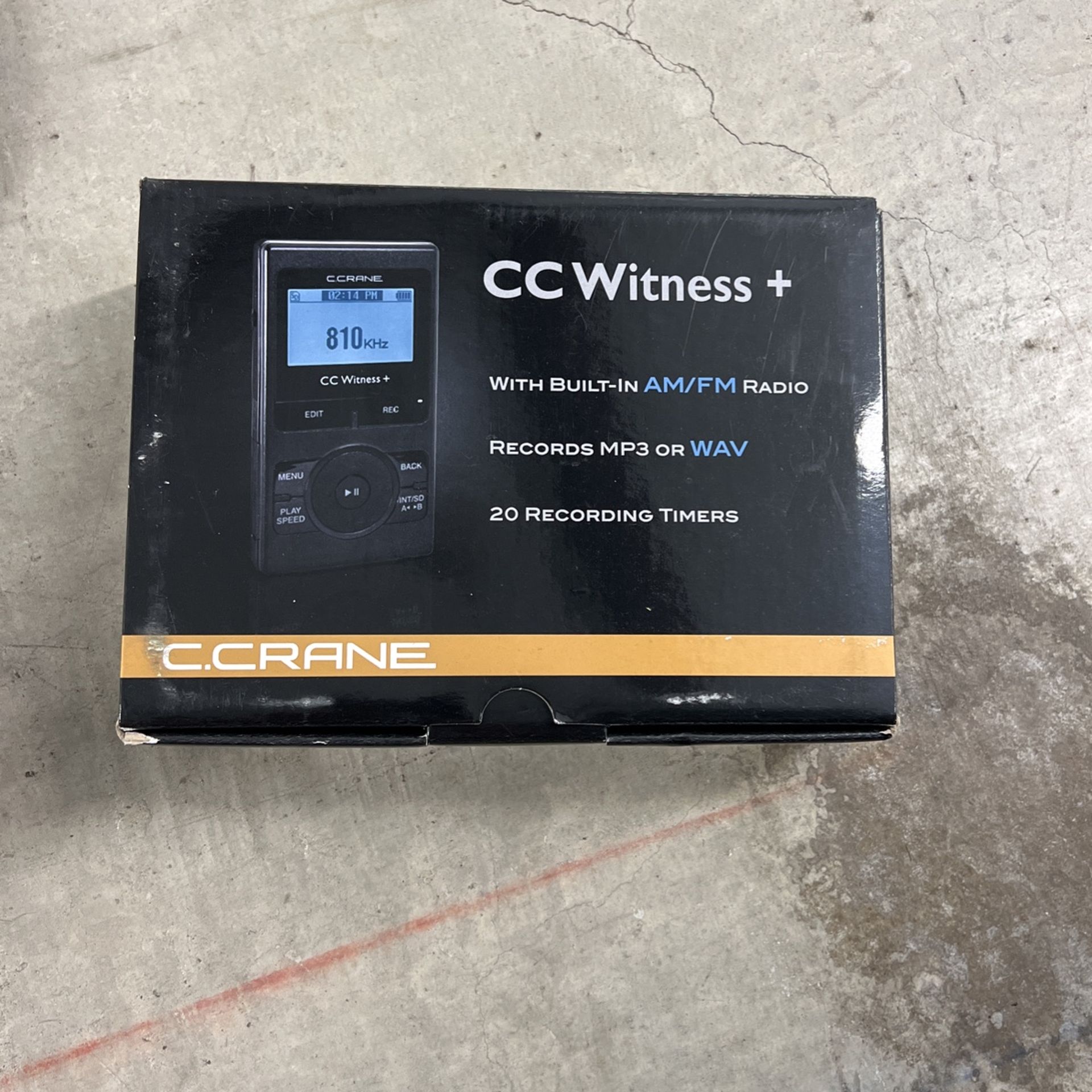 CCrane Witness Radio