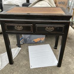 Antique Black Desk 