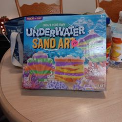 Underwater Sand Art
