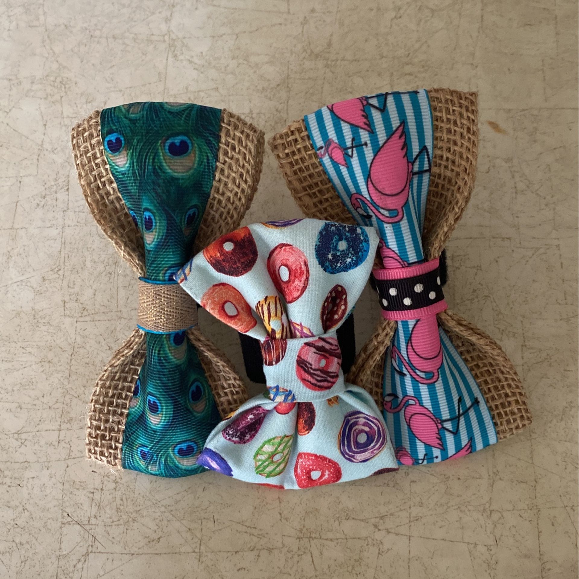 Dog Collar Bow Ties
