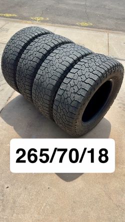 (4)265/70/18 Falken WildPeak A/T AT3W
