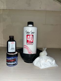 Hair dye & bleach