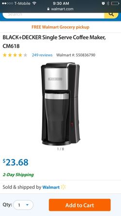 Single coffee maker $13