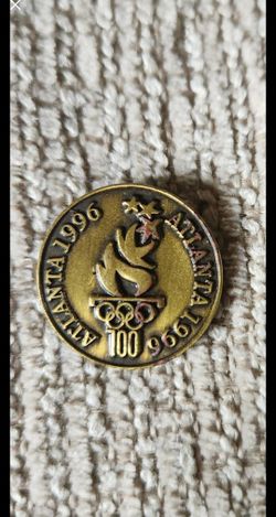  1996 Centennial Olympics Brass Pin 