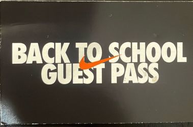 Nike employee pass