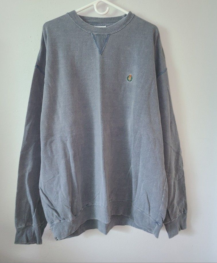 Vintage Chaps  Ralph Lauren Men’s Crewneck Sweatshirt Faded Blue Size L