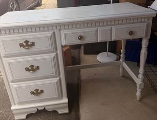 White desk