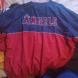Angels Baseball Pull Over Jacket