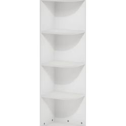 5tier Corner Shelf-white