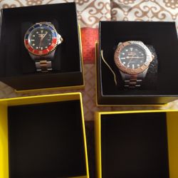 Two Invicta Watches