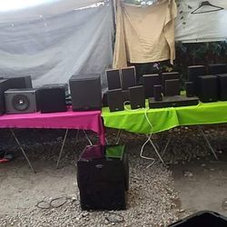 Jbl.cerwin Vega.martin Logan.sunfire.yamaha.polk Audio.miller&kreisel.bose.b&w.dynaaudio.