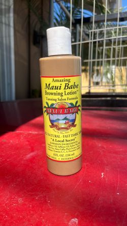 Maui babe browning lotion