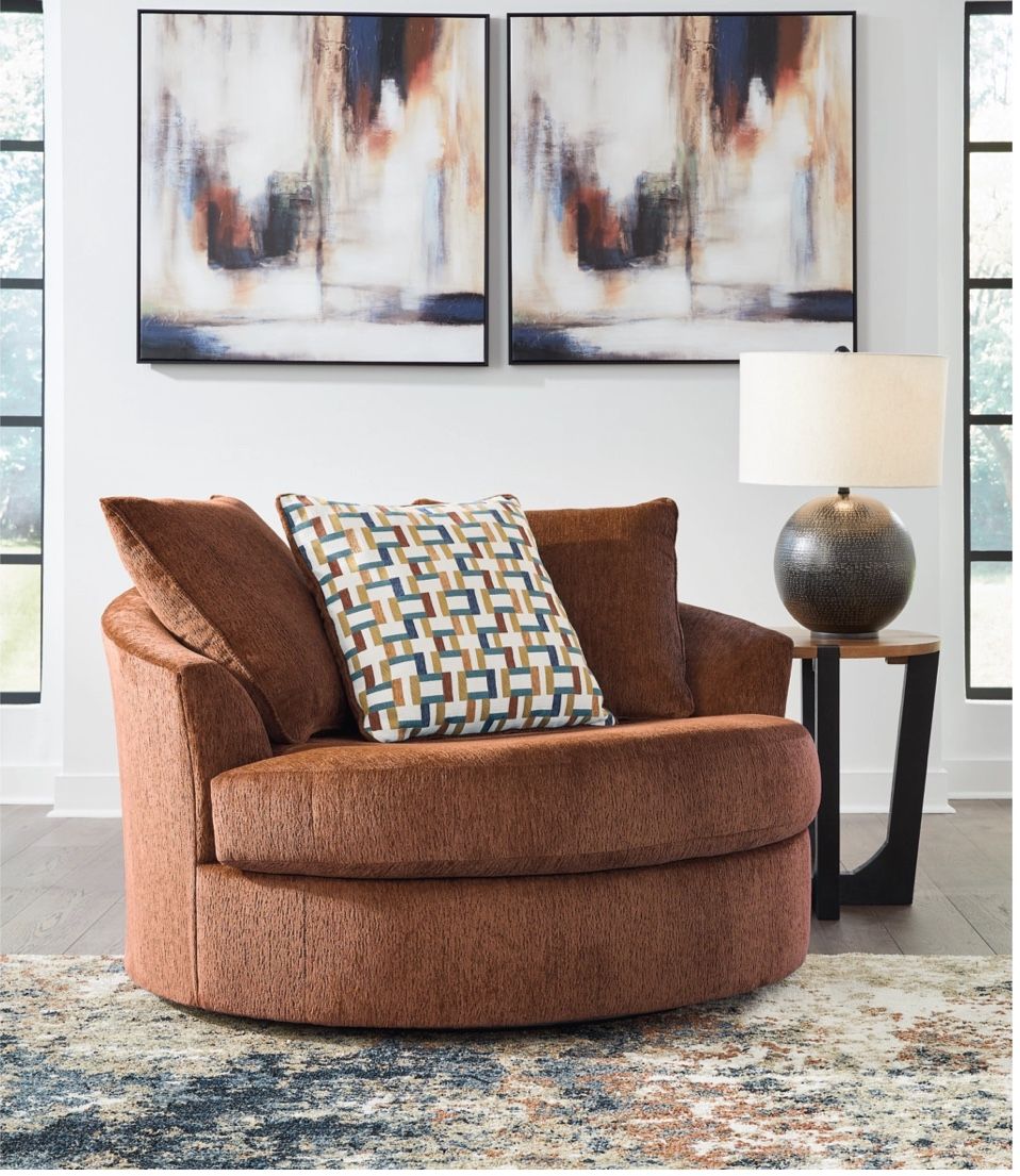 Oversized Swivel Chair 