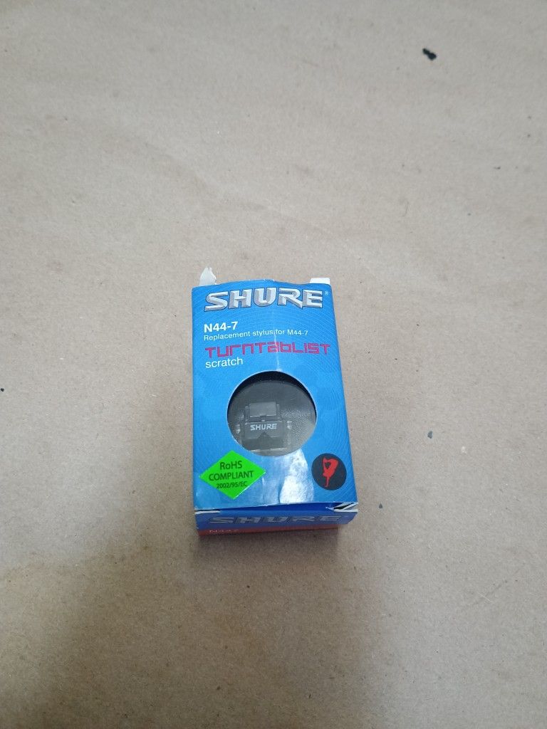 BRAND NEW SHURE M44-7 SCRATCH CARTRIDGE / STYLUS