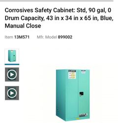 Corrosive Cabinet New