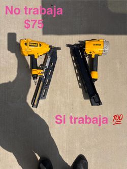 Dewalt Framing Gun Nailer pneumatic air gun $75 non working - $165 working 💯