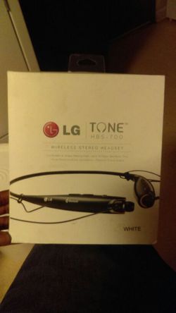LG Bluetooth headset