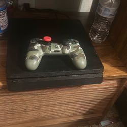 PS4 And Controller 