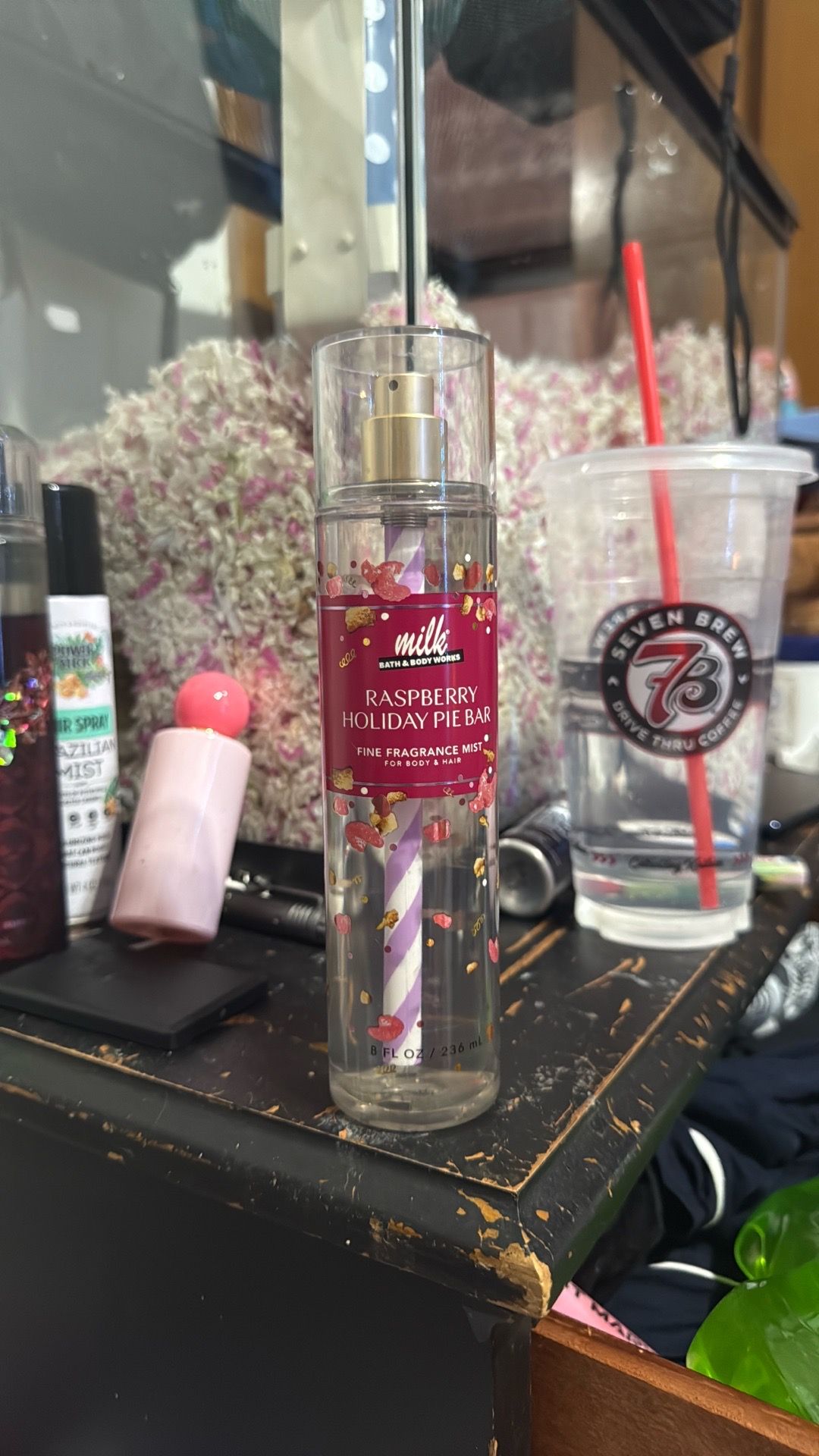 Milk bath & bodywork’s raspberry holiday bar fragrance