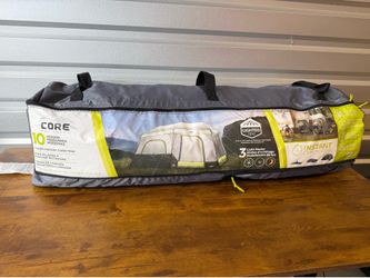 Core 10 Person Instant Cabin Tent w/ Lights – Like New