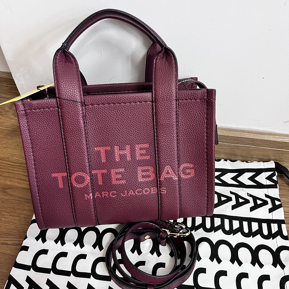 Marc Jacobs Leather Mini Tote Chanti Zway Shoulder Ba