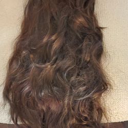 Fall With Human Hair And  Cap In Very Good Condition